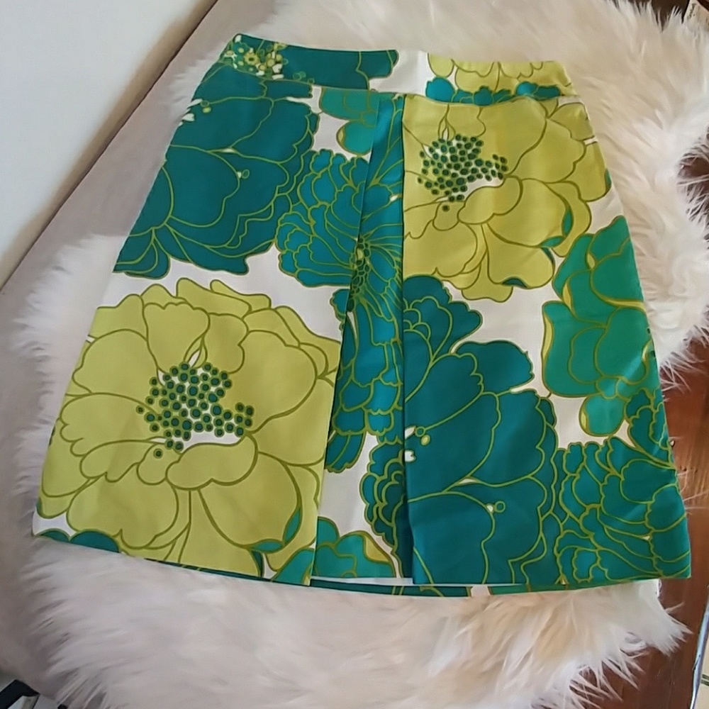 * Ann Taylor Silk Blend Skirt